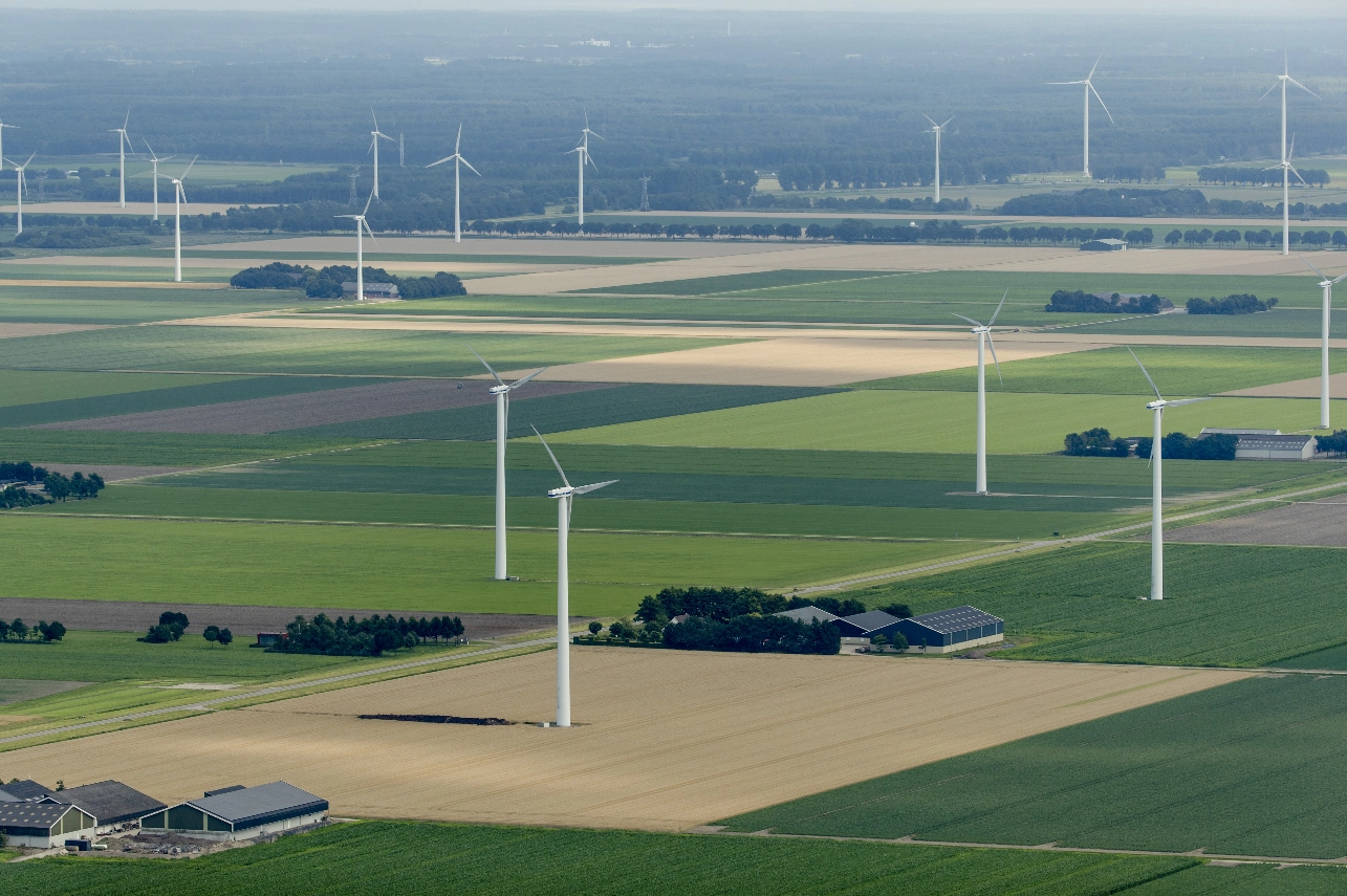 Doel windenergie op land gehaald, wel minder projecten op komst